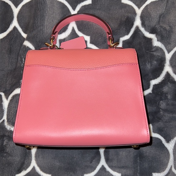 Coach | Tabby Mini Mixed Leather Top Handle Bag - Picture 9 of 13